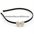 Moda laço de pérola hairband cabelo acessórios para meninas HB17